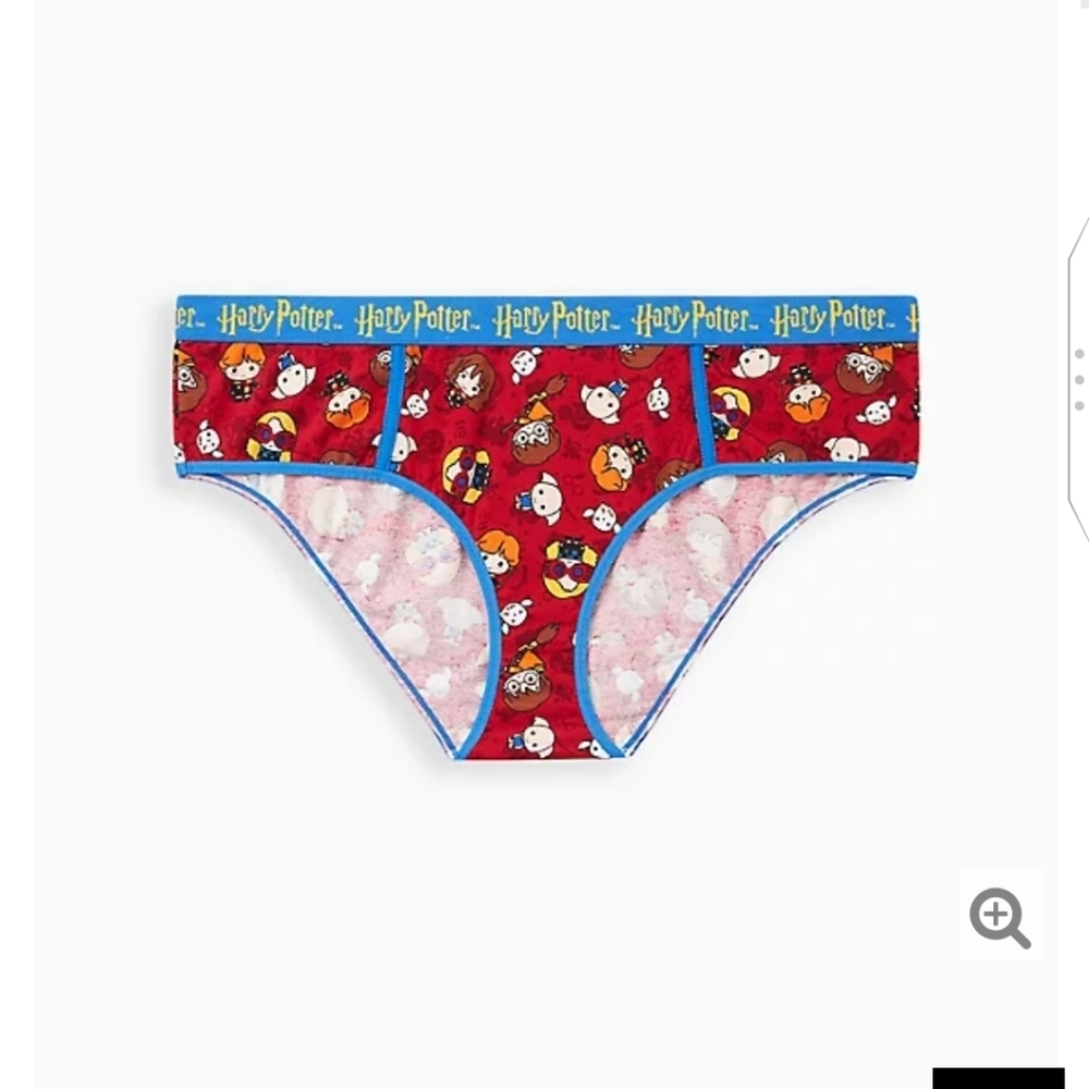 🆕 HARRY POTTER EMOJI CHARACTERS COTTON HIPSTER PANTY
